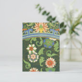 Cloisonne China Patter Asian Oriental Briefkaart (Staand voorkant)