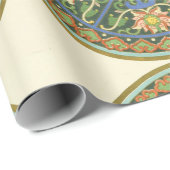 Cloisonne China Patter Asian Oriental Cadeaupapier (Rol Hoek)