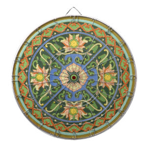 Cloisonne China Patter Asian Oriental Dartbord