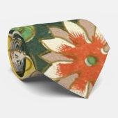 Cloisonne China Patter Asian Oriental Stropdas (Opgerold)