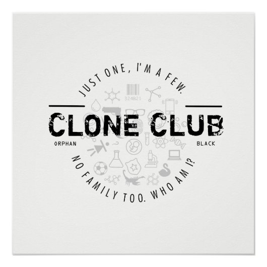 Clone Club Logo Perfect Poster (Voorkant)