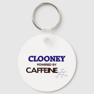 Clooney aangedreven door cafeïne sleutelhanger