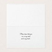 Close in My Heart.... Kaart (Binnenkant ongevouwen)
