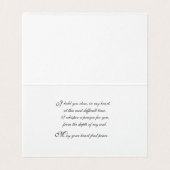 Close in my heart... Sympathy / Thinking of You (Inside Unfolded)