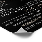 Close Shave, Mannen Barbers Adverteren Poster (Hoek)