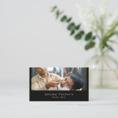 Close Shave, Mannen Barbers Visitekaartje (Staand voorkant)