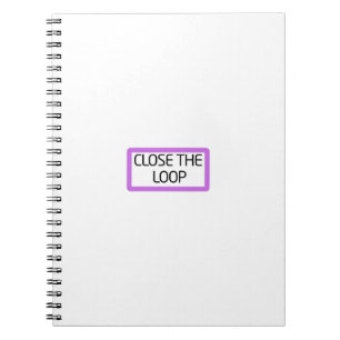 Close the Loop   Duurzaam professioneel notitieboe Notitieboek