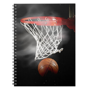 Close-up basketbal Notitieboek