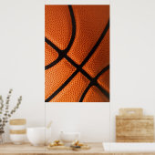 Close-up Basketbal Poster (Keuken)