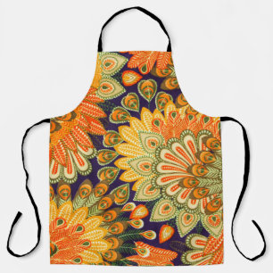 Close-up doek patroon achtergrond. schort