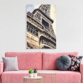 Close-up Eiffeltoren Parijs Love City Travel Canvas Afdruk (Insitu (Woonkamer))