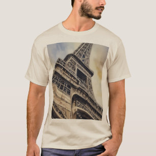 Close-up Eiffeltoren Parijs Love City Travel T-shirt