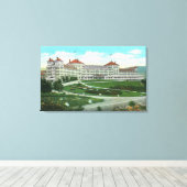 Close-up Exterior Uitzicht of Mt. Washington Hotel Canvas Afdruk (Insitu (Houten vloer))