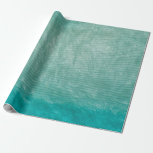 Close-up foto van groene stof cadeaupapier