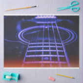 Close-up Gitaar Foto Decoupage Papier (Craft)