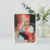 Close-up Kiss 1988 Briefkaart (Staand voorkant)