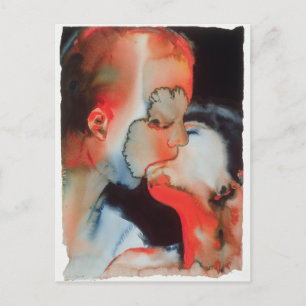 Close-up Kiss 1988 Briefkaart