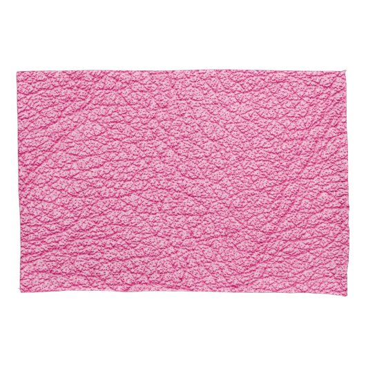 Close-up roze leer, gestructureerde achtergrond. kussensloop (Voorkant)