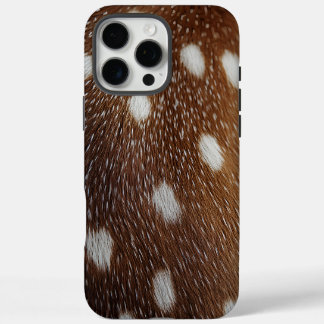 Close-up van de vacht van gevlekt hert iPhone 16 pro max hoesje