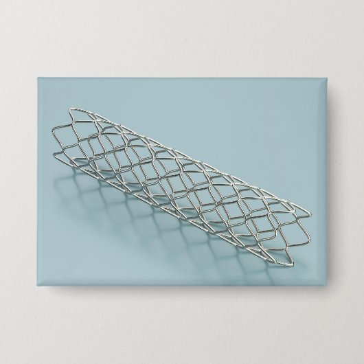 Close-up van medische stent button (Voorkant)