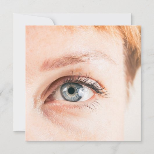 Close-up van menselijk oog (Voorkant)