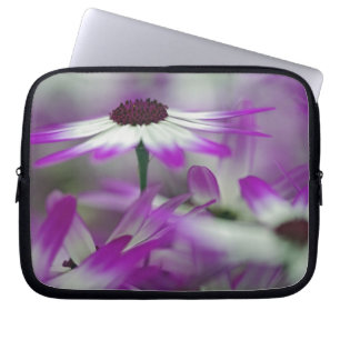 Close-up van paarse bloem, Keukenhof tuin, Laptop Sleeve