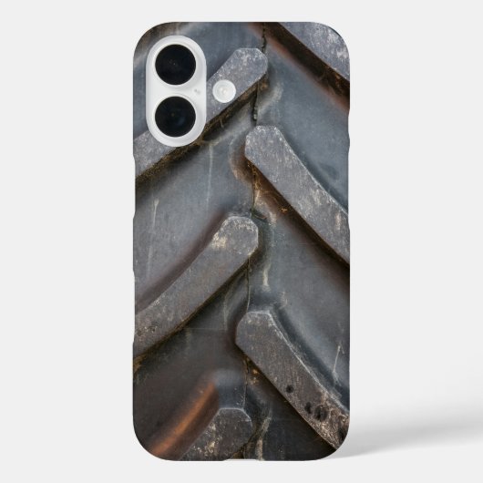 Close-up van tractorbandprofiel Case-Mate iPhone case (Achterkant)