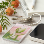 Close-up van tulp en knop sleutelhanger (Voorkant Rechts)