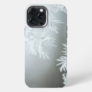 Close-upopname van sneeuwvlokken iPhone 13 pro max hoesje