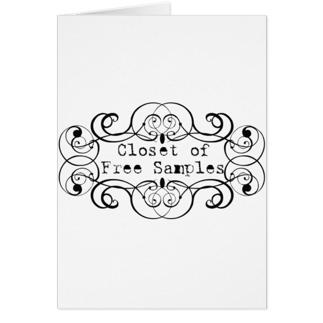 Closet d'échantillons gratuits (Devant)
