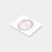 Closet of Free Samples Logo 2021 Edition Post-it® Notes (Schuin)
