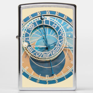 Closeup on Prague Astronomical Clock, Czech R.