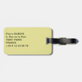 Closeup on Prague Astronomical Clock, Czech R. Bagagelabel (Achterkant horizontaal)