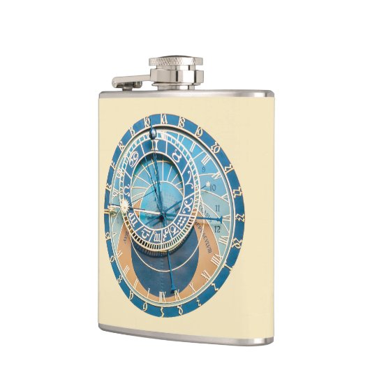 Closeup on Prague Astronomical Clock, Czech R. Heupfles (Links)