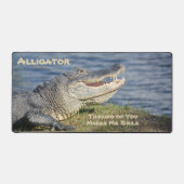 Closeup photographique américain Alligator Wildlif (Recto)