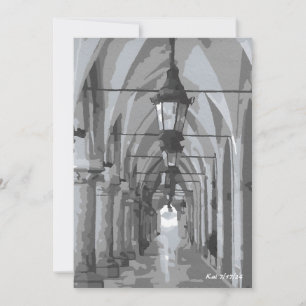 Cloth Hall Kraków, Pologne Carte Plat