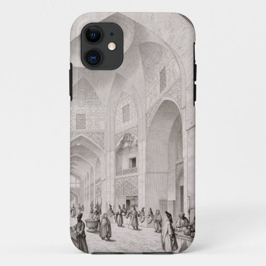 Cloth Market, in Isfahan, uit 'Voyage Pittoresque' Case-Mate iPhone Case (Achterkant)