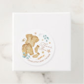 Clothesline Baby shower Dank u Labels (In situ)