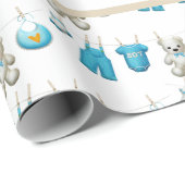 Clothesline Het is een padvinder papier (Rol Hoek)