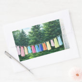 Clothesline Sticker | Nostalgic Laundry Line (Enveloppe)