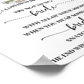 Clothespin Eucalyptus Matcha Bridal Shower Game Poster (Hoek)