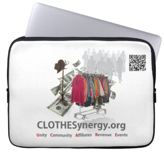 CLOTHESynergy - laptophoes van 13 inch Laptop Sleeve