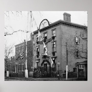 Clothing 1865 uit de burgeroorlog poster