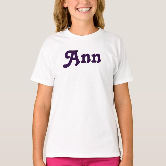 Clothing Girls Ann T-shirt (Voorkant)