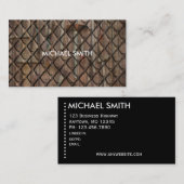 Clôture couverte - Carte de visite (Devant / Derrière)