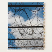 Clôture de fil de fer barbelé (Dos)