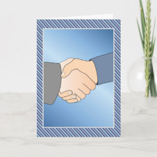 Clôture de la carte de voeux pour les affaires