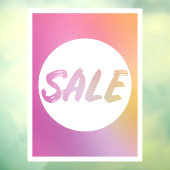 Clôture de la fenêtre du panneau commercial rose j (Feuille 3)