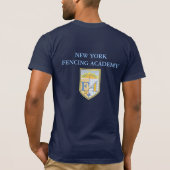Clôture NYFA Mens Équipé T-Shirt en toile Bella (Dos)