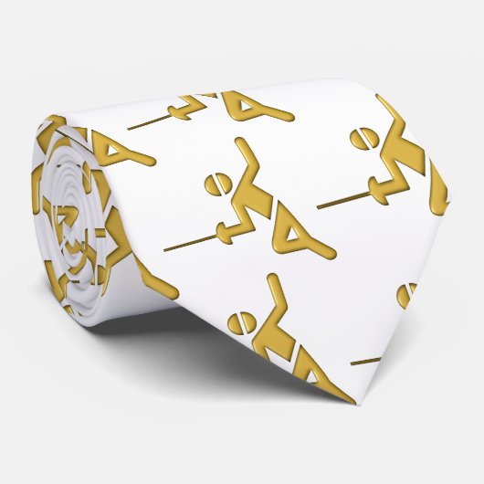 Clôture pour l'or ! - cravate (Roulé)